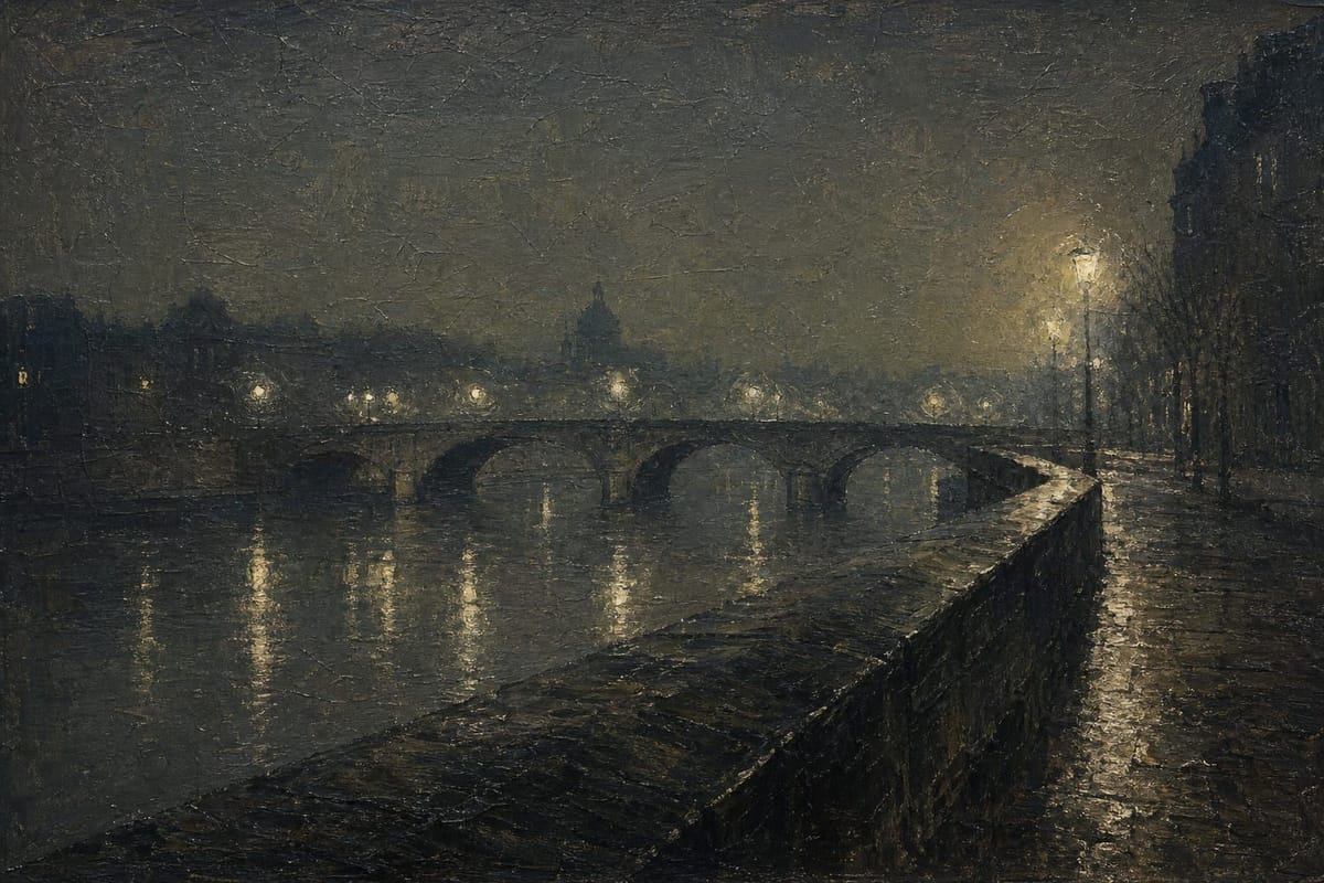 La Seine, une nuit d’octobre
